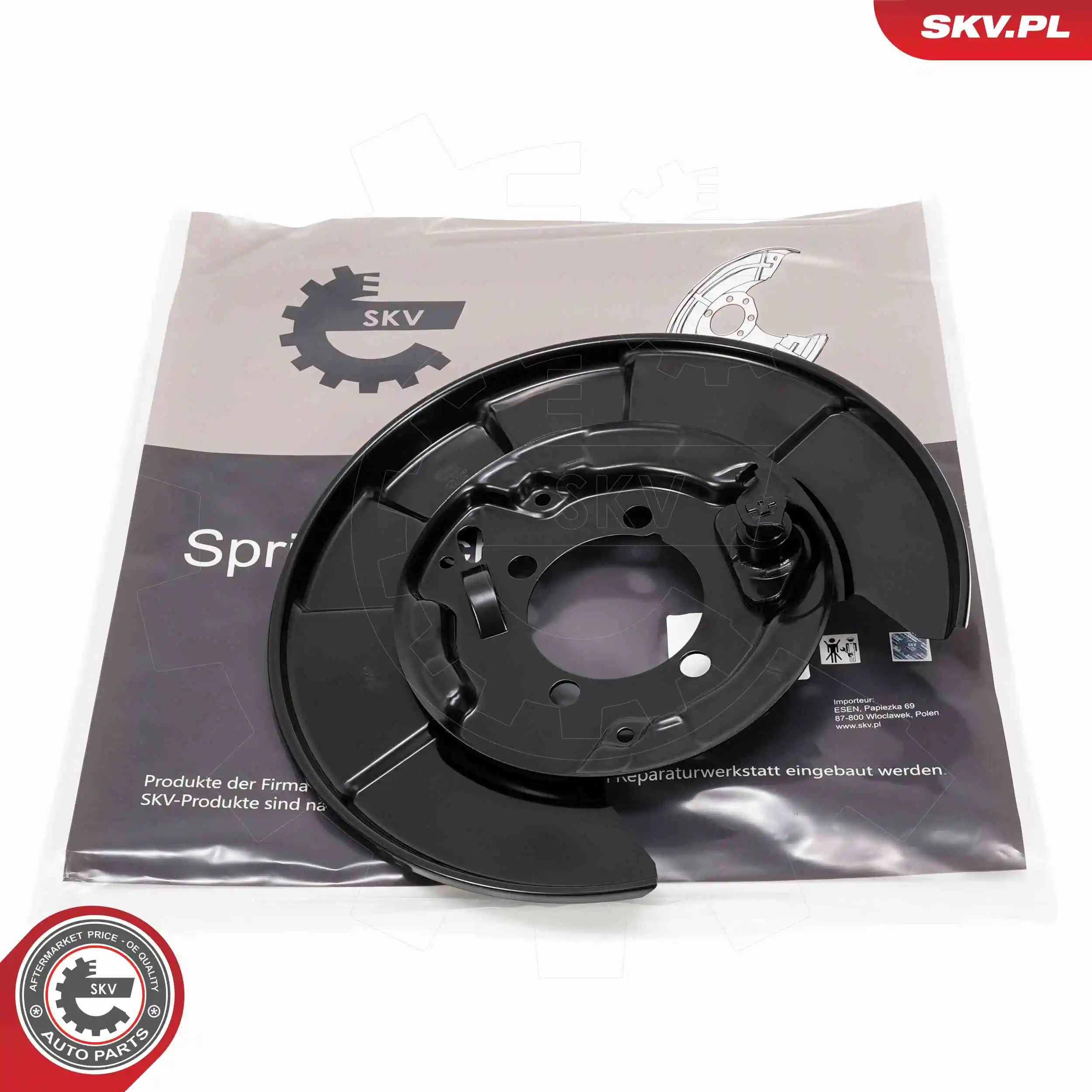 Splash Guard, brake disc